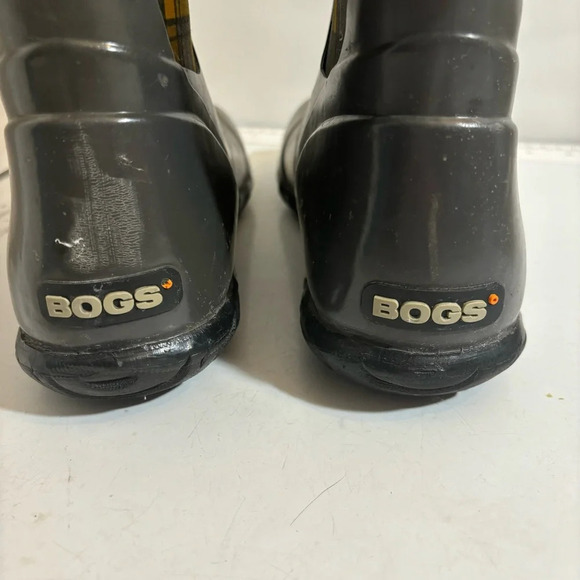 Bogs women’s North Hampton plaid rubber neoprene boots in size 6 - Picture 16 of 16